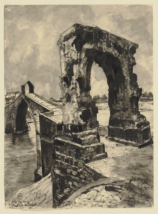 Der Pont del Diable in Martorell van Hermann Lismann