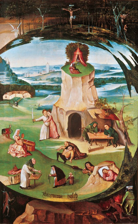 The Seven Deadly Sins van Hieronymus Bosch Hieronymus Bosch