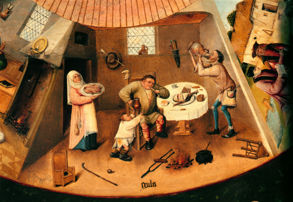 Seven Deadly Sins van Hieronymus Bosch Hieronymus Bosch