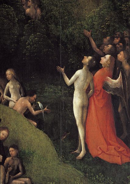 H.Bosch, Das irdische Paradies, Ausschn. van Hieronymus Bosch Hieronymus Bosch
