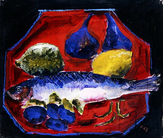 Fish and Plums van Hilary  Rosen