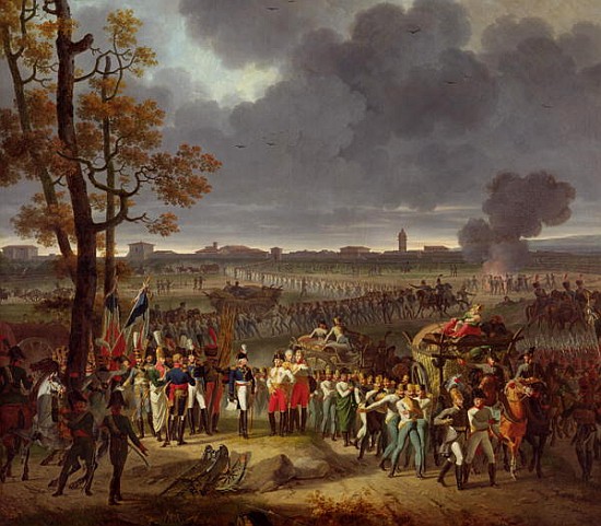 The Second Siege of Mantua on the 2nd February 1797, c.1812 van Hippolyte Lecomte