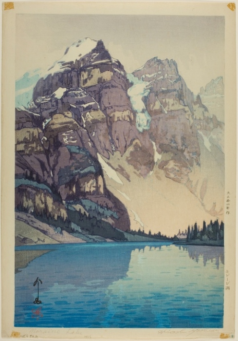 Moraine Lake van Yoshida Hiroshi