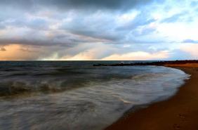 Abendstimmung am Strand