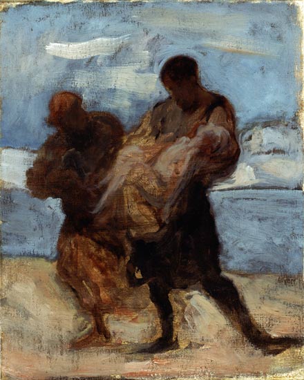 The Rescue van Honoré Daumier
