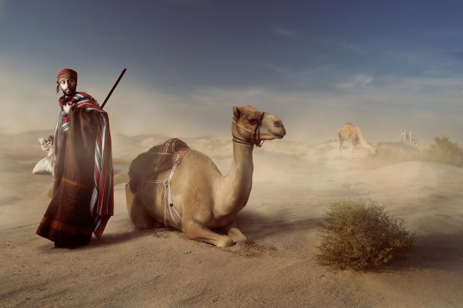 Life of the desert van Hussain Buhligaha