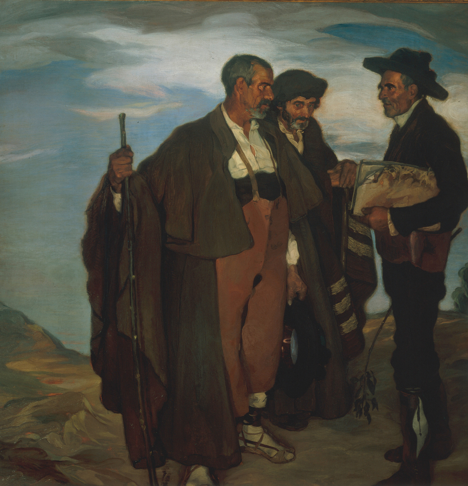 The Burgomaster of Torquemada and his Consellors van Ignazio Zuloaga
