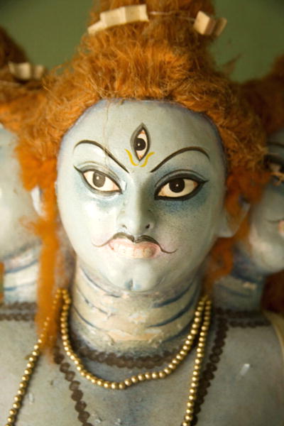 Statue of Shiva (mixed media)  van Indian School