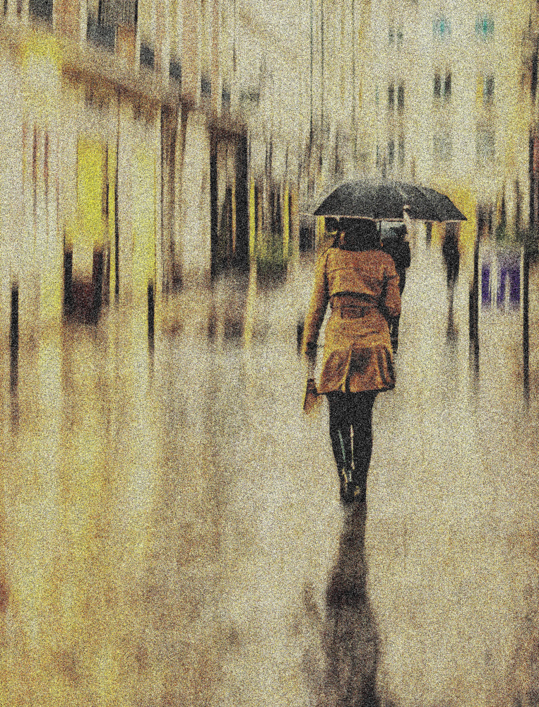 Under the rain van Isabelle DUPONT