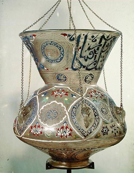 Lamp, from the Mosque of Sultan Hasan, Cairo van Islamic School