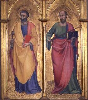 St. Peter and St. Paul (tempera on panel)