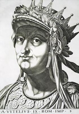 Vitellius (15-69 AD), 1596 (engraving)