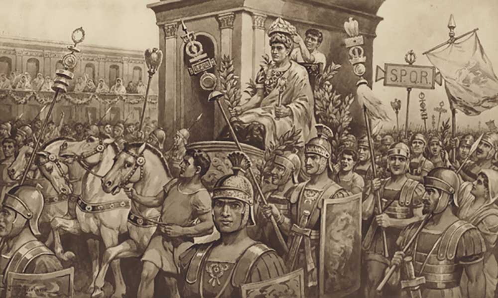 Roman triumph van J. Macfarlane