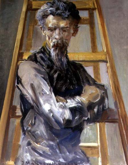 Self Portrait van Jacek Malczewski