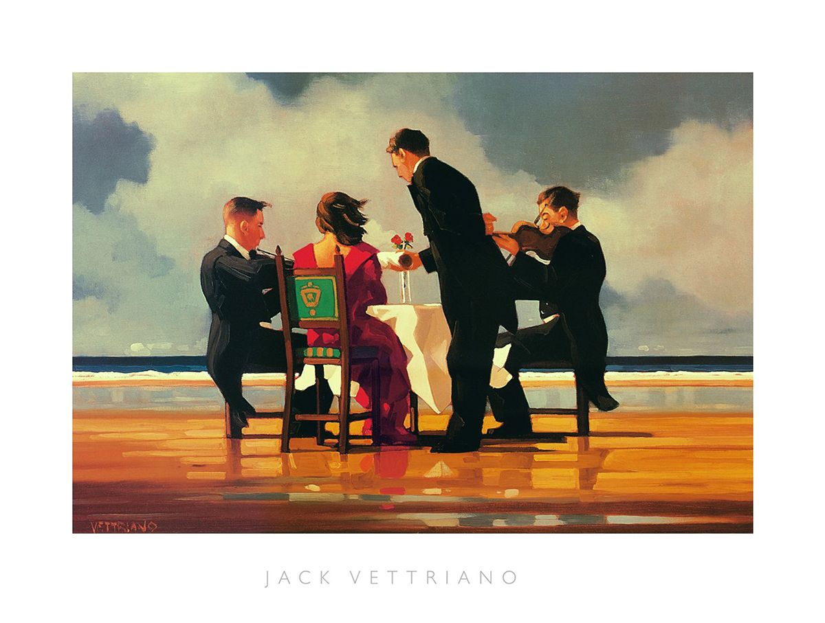 Afbeelding Jack Vettriano - Elegy for a dead Admiral