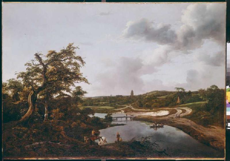 Fluß-Ufer van Jacob Isaacksz van Ruisdael