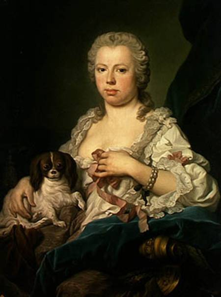 Maria-Barbara de Braganza (d.1758) van Jacopo Amigoni