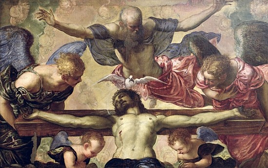 The Trinity van Jacopo Robusti Tintoretto