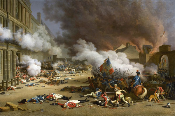 The insurrection of the 10 August 1792 van Jacques Bertaux