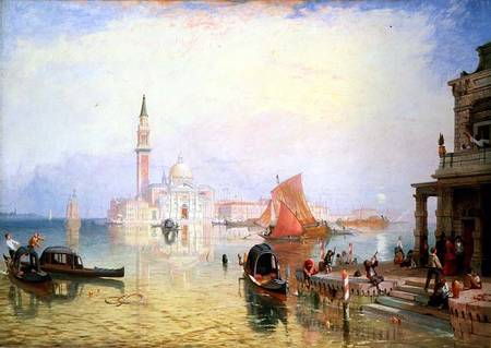 Venetian Scene van James Baker Pyne
