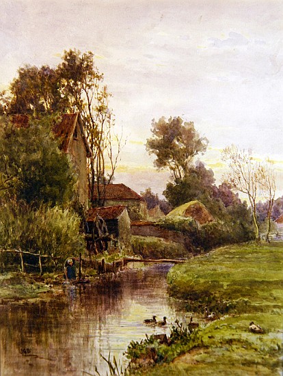The Mill Stream van James George Bingley