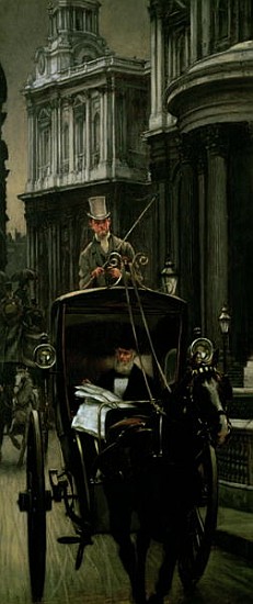 Going to Business (Going to the City), c.1879 van James Jacques Tissot