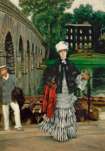 The Return From The Boating Trip van James Jacques Tissot