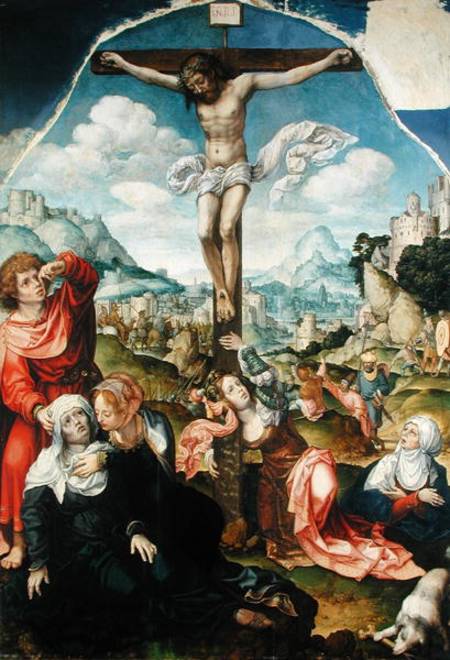 The Crucifixion van Jan Gossaert