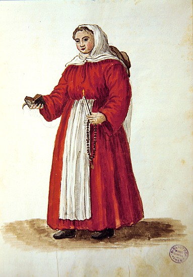 A young Venetian orphan van Jan van Grevenbroeck