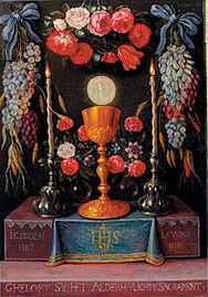 Eucharistie van Jan van Kessel d.Ä.