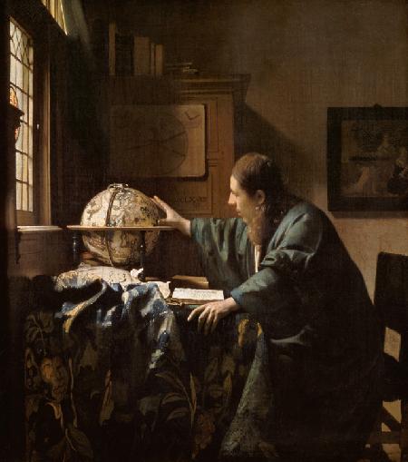 De astronoom Johannes Vermeer