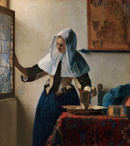 Vrouw met de waterkan Johannes Vermeer