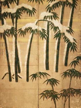 Bamboo, Momoyama Period (1568-1615) (ink on paper)