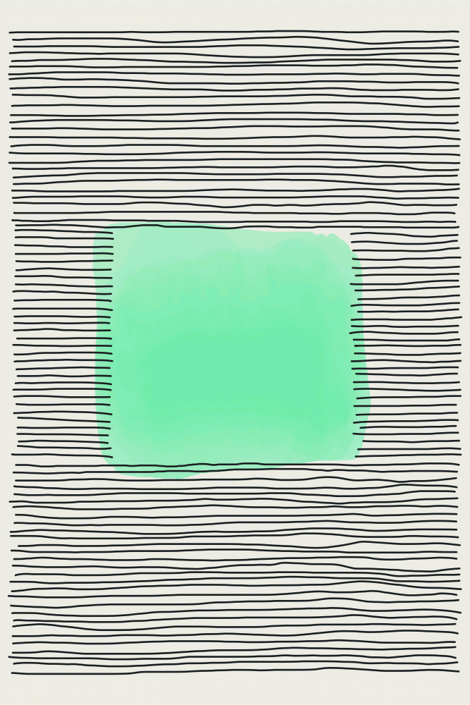 Light Green Abstract #2 van jay stanley