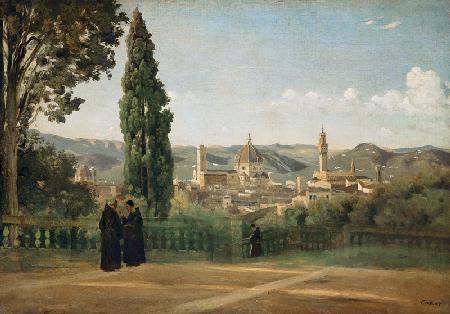 Florence, uitzicht over de Boboli-tuinen