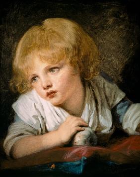 Child with an Apple