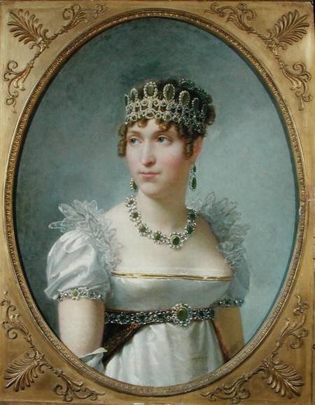 Hortense de Beauharnais (1783-1837) van Jean-Baptiste Regnault