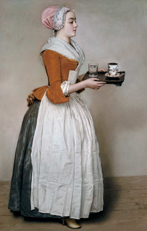 Het chocolademeisje van Jean-Étienne Liotard