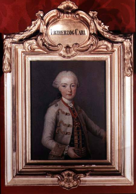 Archduke Karl Joseph (1745-61) son of Emperor Francis I (1708-65) and Empress Maria Theresa of Austr van Jean-Étienne Liotard