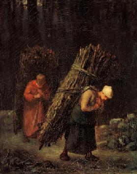 Peasant Girls with Brushwood