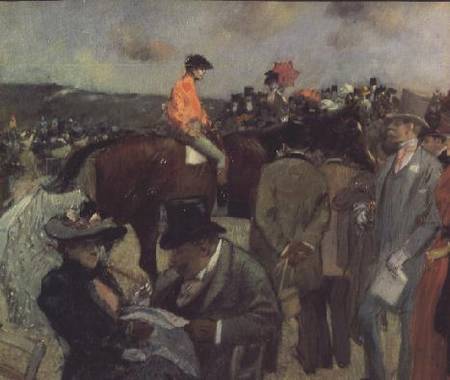 The Horse-Race van Jean Louis Forain