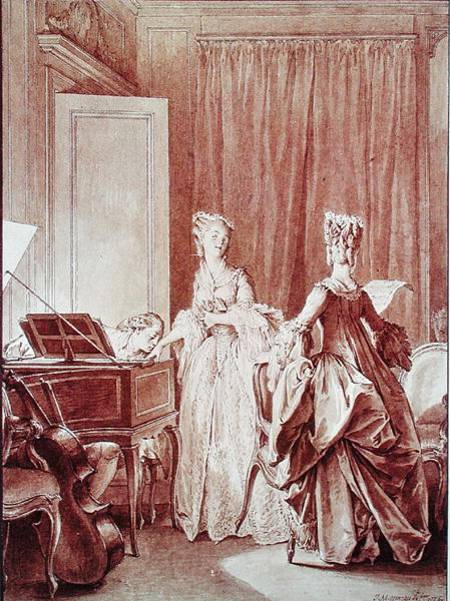 The Harpsichord van Jean Michel the Younger Moreau