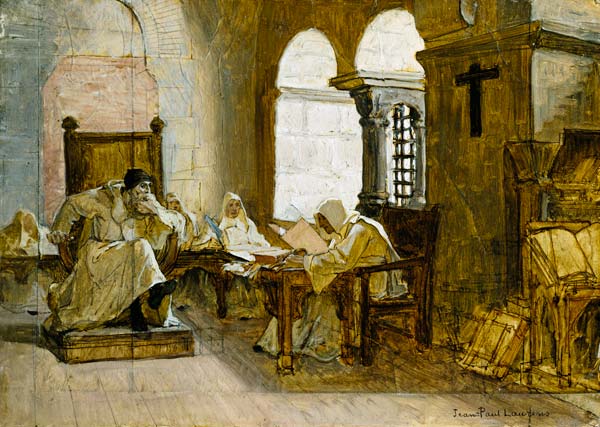 The Men of the Holy Office van Jean Paul Laurens