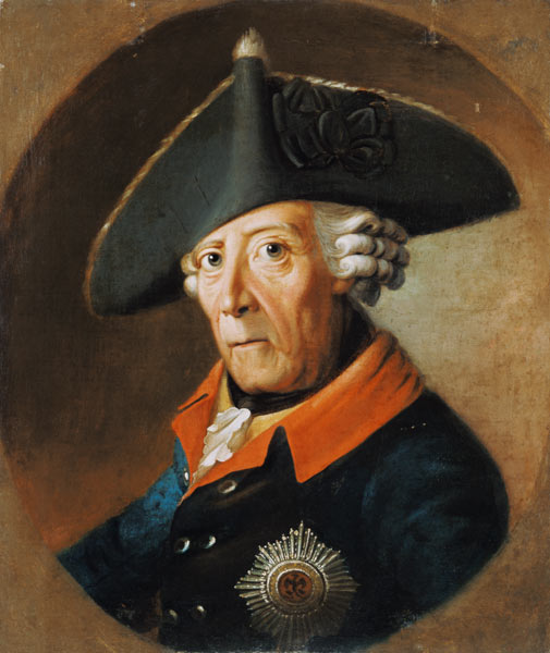 Frederick II the Great of Prussia, van J.H.C. Franke