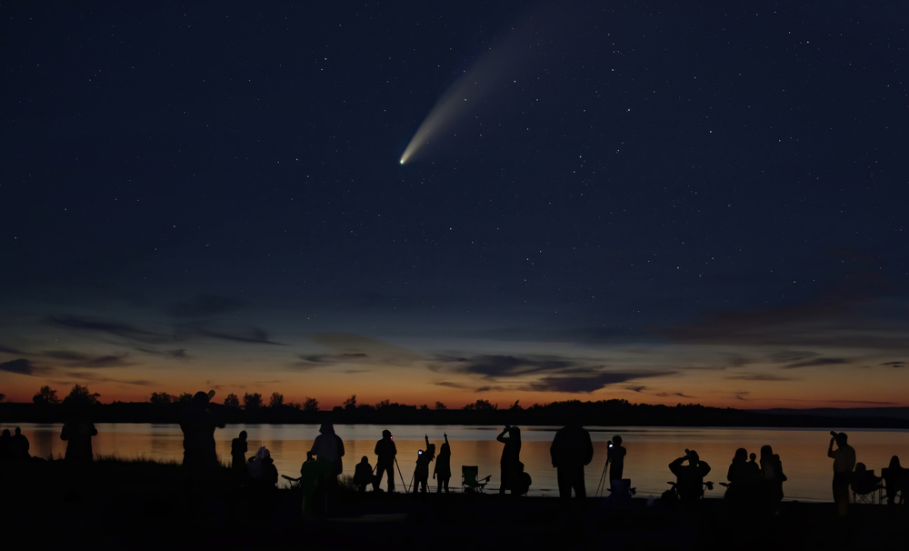 Capturing Comet Neowise van Jim Cumming
