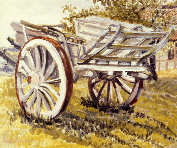Farm Cart, Suffolk van Joan  Thewsey