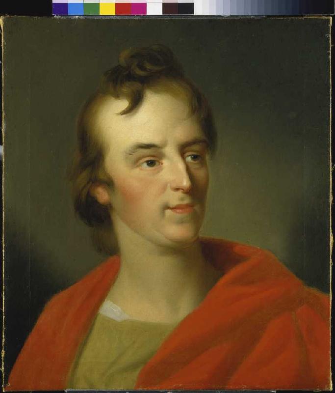 Johann Christoph Friedrich Schiller van Joh. Friedrich August Tischbein