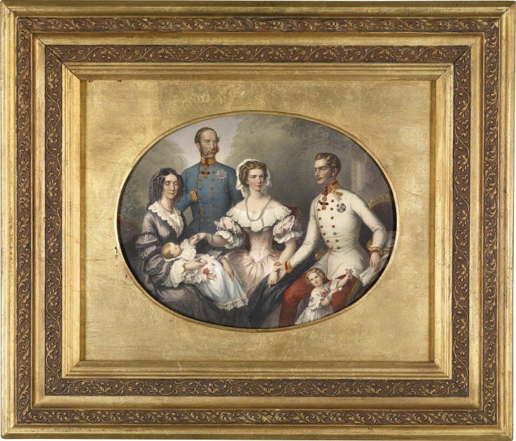The Emperor Family of Austria van Johann Bayer