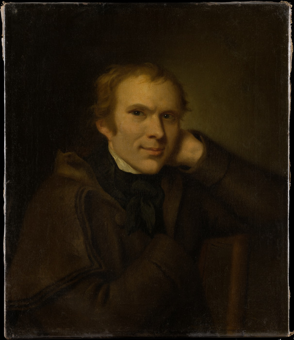 Portrait of Johann Friedrich Lauck van Johann Friedrich August Tischbein