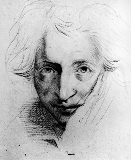 Self Portrait van Johann Heinrich Füssli